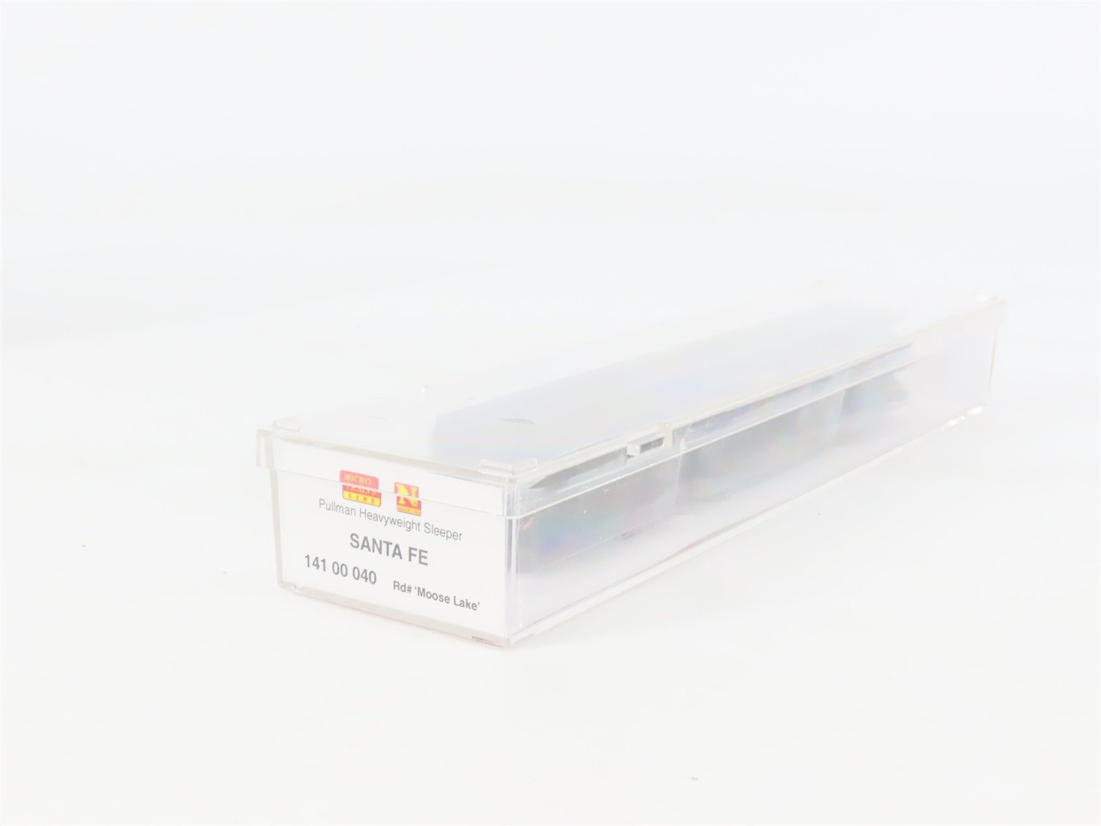 N Scale Micro-Trains 14100040 ATSF Santa Fe Pullman Heavyweight Sleeper RTR