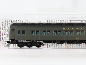 N Scale Micro-Trains 14300040 ATSF Santa Fe 83' Heavyweight 28-1 Parlor Car RTR