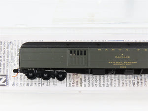 N Scale Micro-Trains 14700040 ATSF Santa Fe Express Baggage Car 1809 RTR