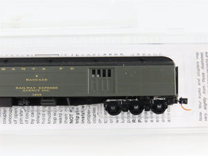 N Scale Micro-Trains 14700040 ATSF Santa Fe Express Baggage Car 1809 RTR