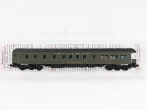 N Scale Micro-Trains 14400040 Santa Fe 83' Heavyweight 3-2 Observation Car RTR