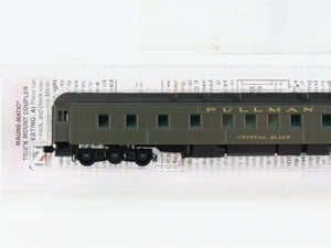 N Scale Micro-Trains 14400040 Santa Fe 83' Heavyweight 3-2 Observation Car RTR