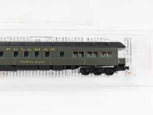 N Scale Micro-Trains 14400040 Santa Fe 83' Heavyweight 3-2 Observation Car RTR