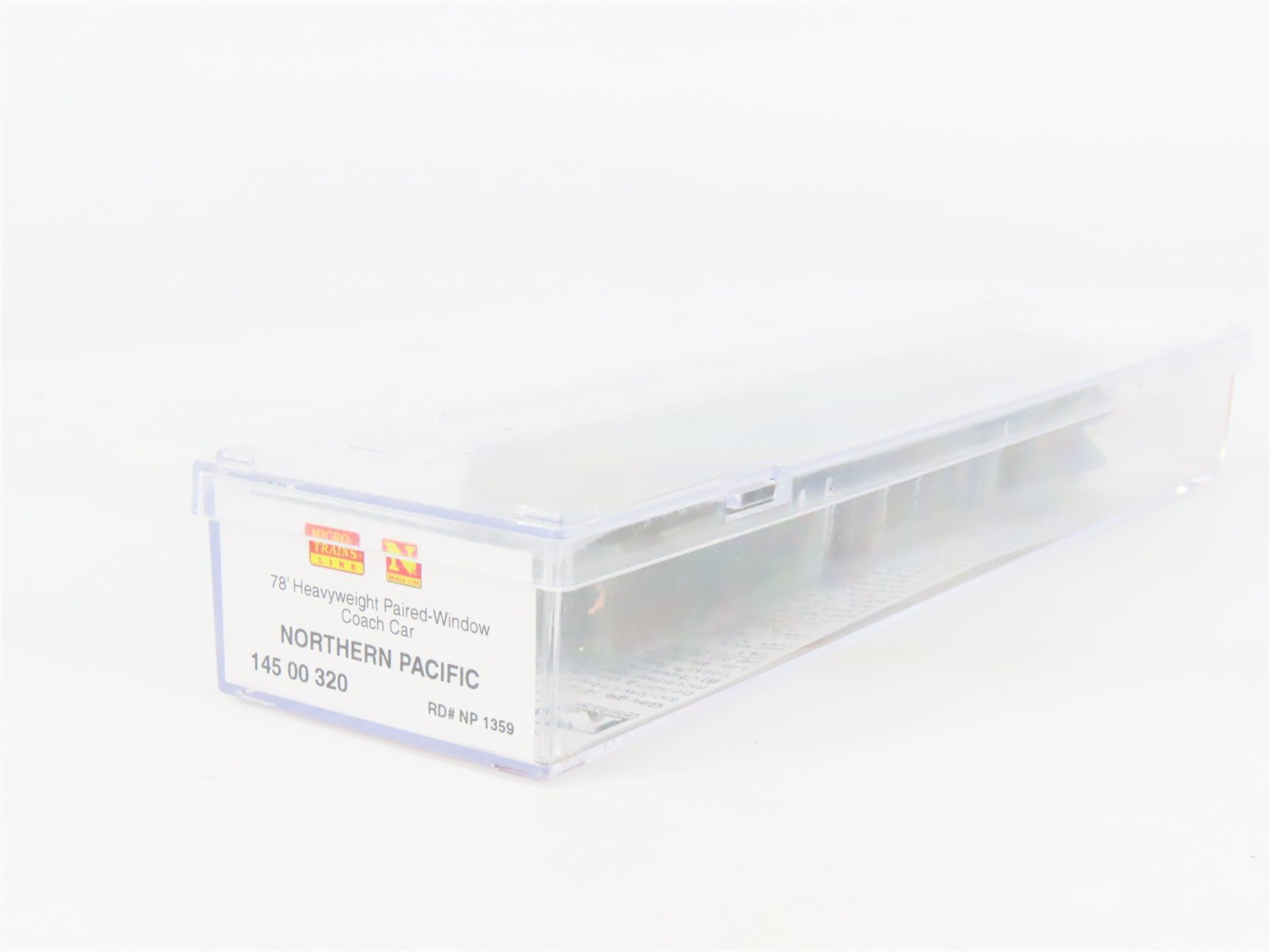 N Scale Micro-Trains 14500320 NP Northern Pacific 78' Coach 1359 RTR