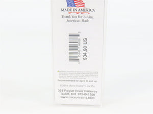N Scale Micro-Trains 14000320 NP Northern Pacific Heavyweight RPO 90 RTR