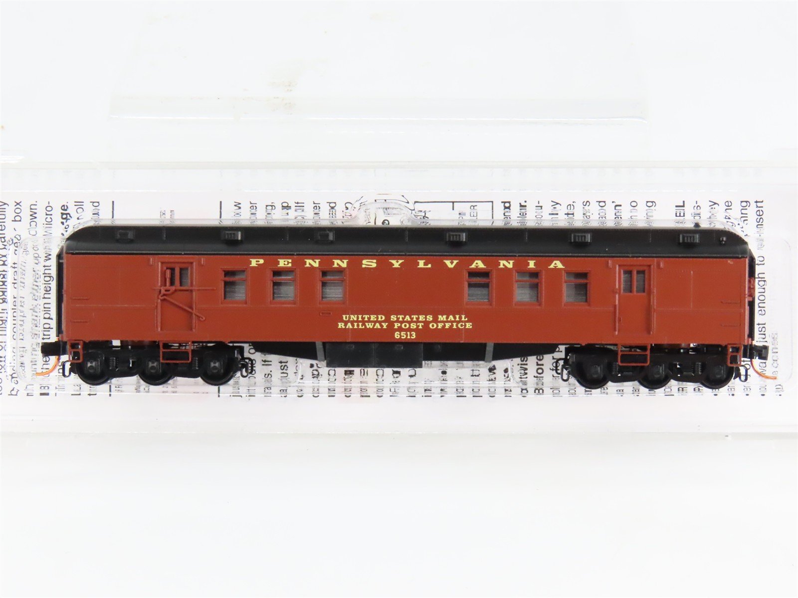 N Scale Micro-Trains 14000050 PRR Pennsylvania Heavyweight RPO 6513 RTR