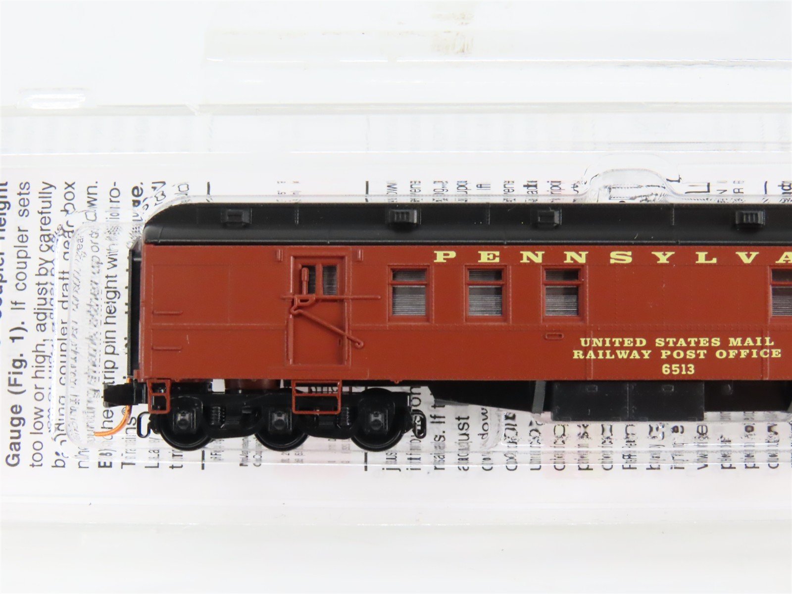 N Scale Micro-Trains 14000050 PRR Pennsylvania Heavyweight RPO 6513 RTR