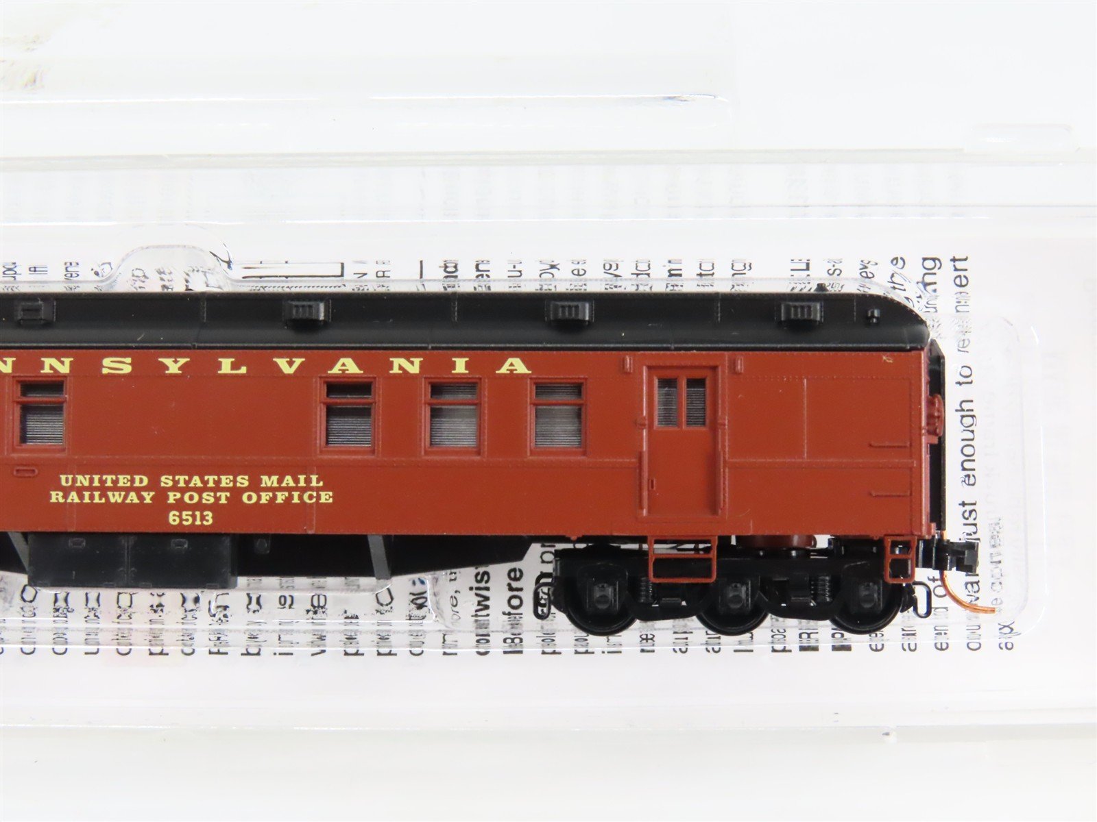N Scale Micro-Trains 14000050 PRR Pennsylvania Heavyweight RPO 6513 RTR