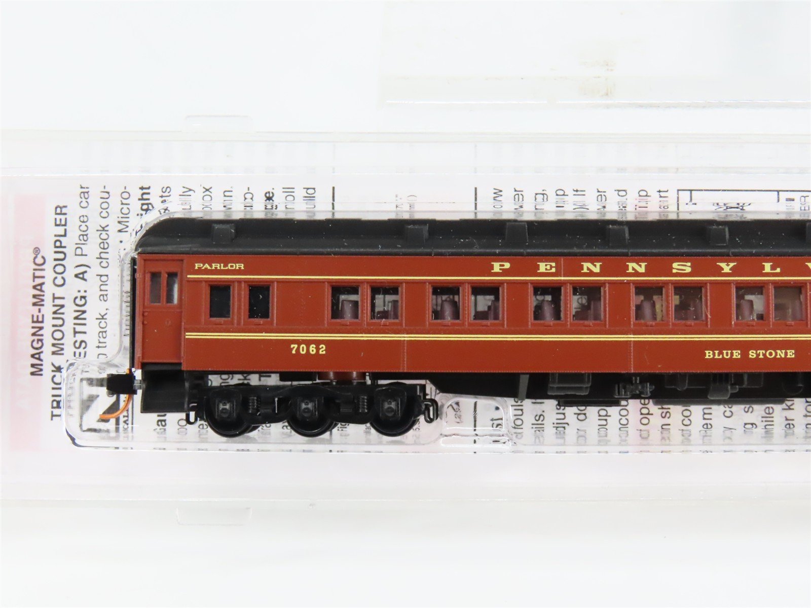 N Scale Micro-Trains 14300050 PRR Pennsylvania Railroad 83' Parlor 7062 RTR