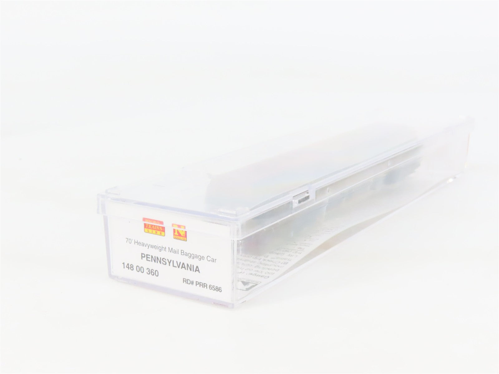N Scale Micro-Trains 14800360 Pennsylvania 70' Heavyweight Mail Baggage Car RTR