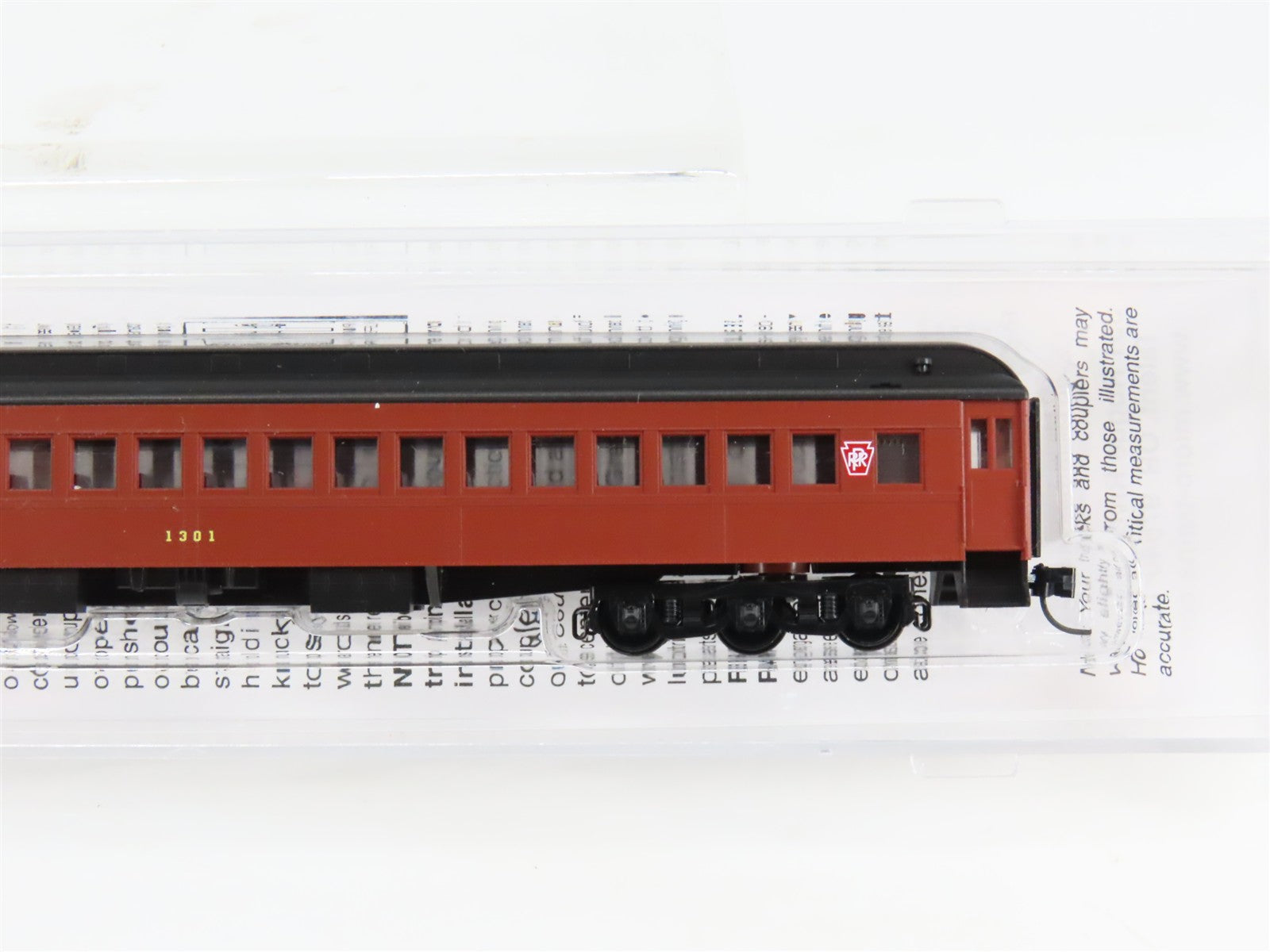 N Scale Micro-Trains 16000360 PRR Pennsylvania 78' Coach 1301 RTR