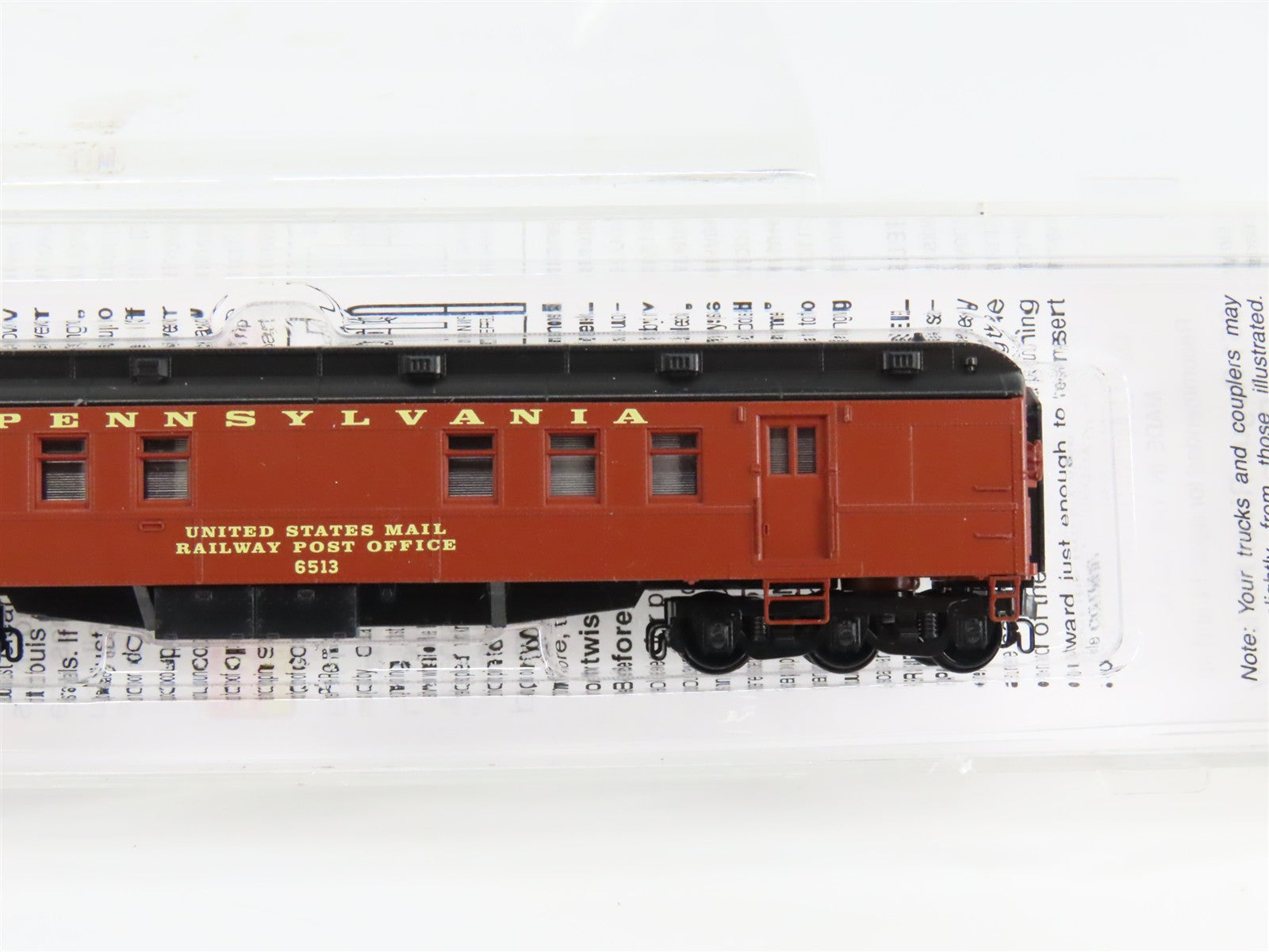 N Scale Micro-Trains 14000050 PRR Pennsylvania Railroad Heavyweight RPO 6513 RTR