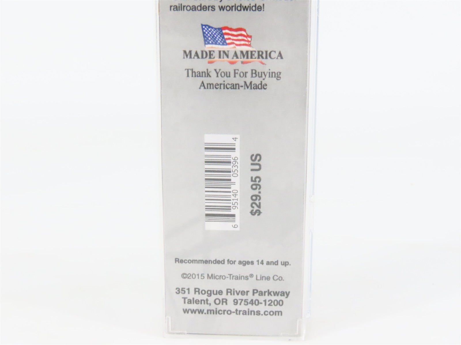 N Scale Micro-Trains 14000710 Vietnam War POW/MIA Modified RPO RTR