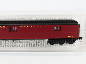 N Scale Micro-Trains 14900080 CP Canadian Pacific 70' Heavyweight Horse Car RTR