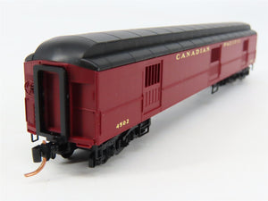 N Scale Micro-Trains 14900080 CP Canadian Pacific 70' Heavyweight Horse Car RTR
