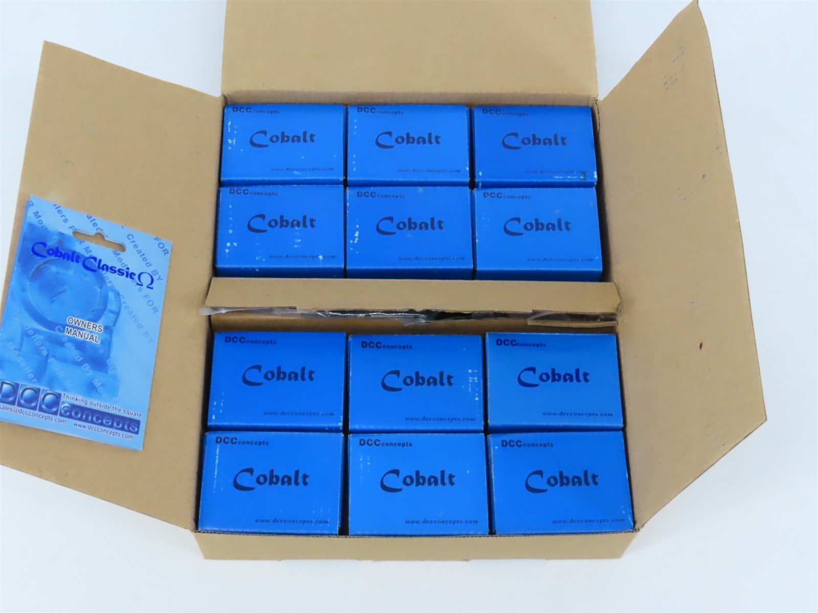 DCC Concepts Cobalt Classic Omega Switch Machines 12-Pack