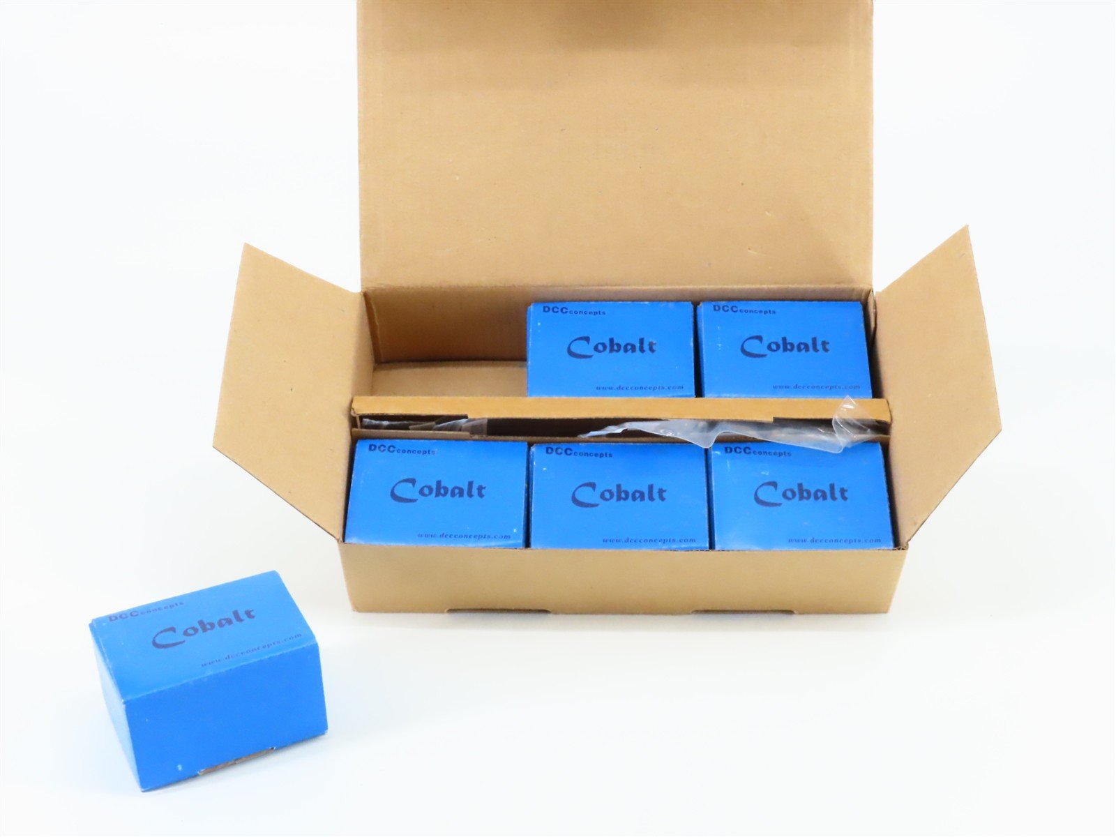 DCC Concepts Cobalt Classic Omega Switch Machines 6-Pack