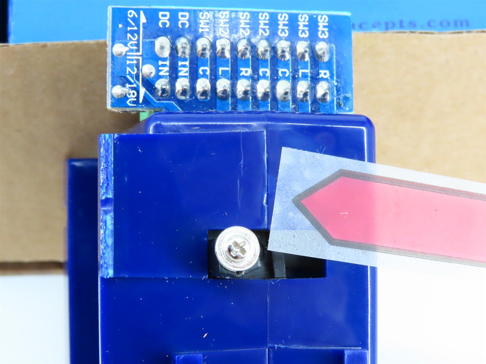 DCC Concepts Cobalt Classic Omega Switch Machines 6-Pack