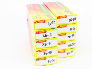 LOT of 10 Roundhouse 10-3/4