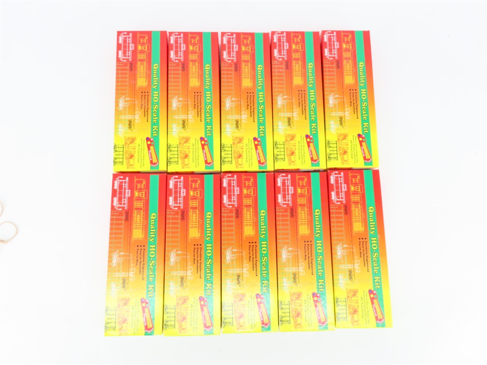 LOT of 10 Roundhouse 10-3/4