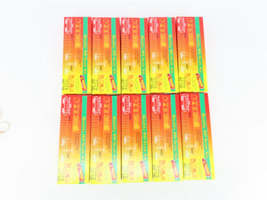 LOT of 10 Roundhouse 10-3/4