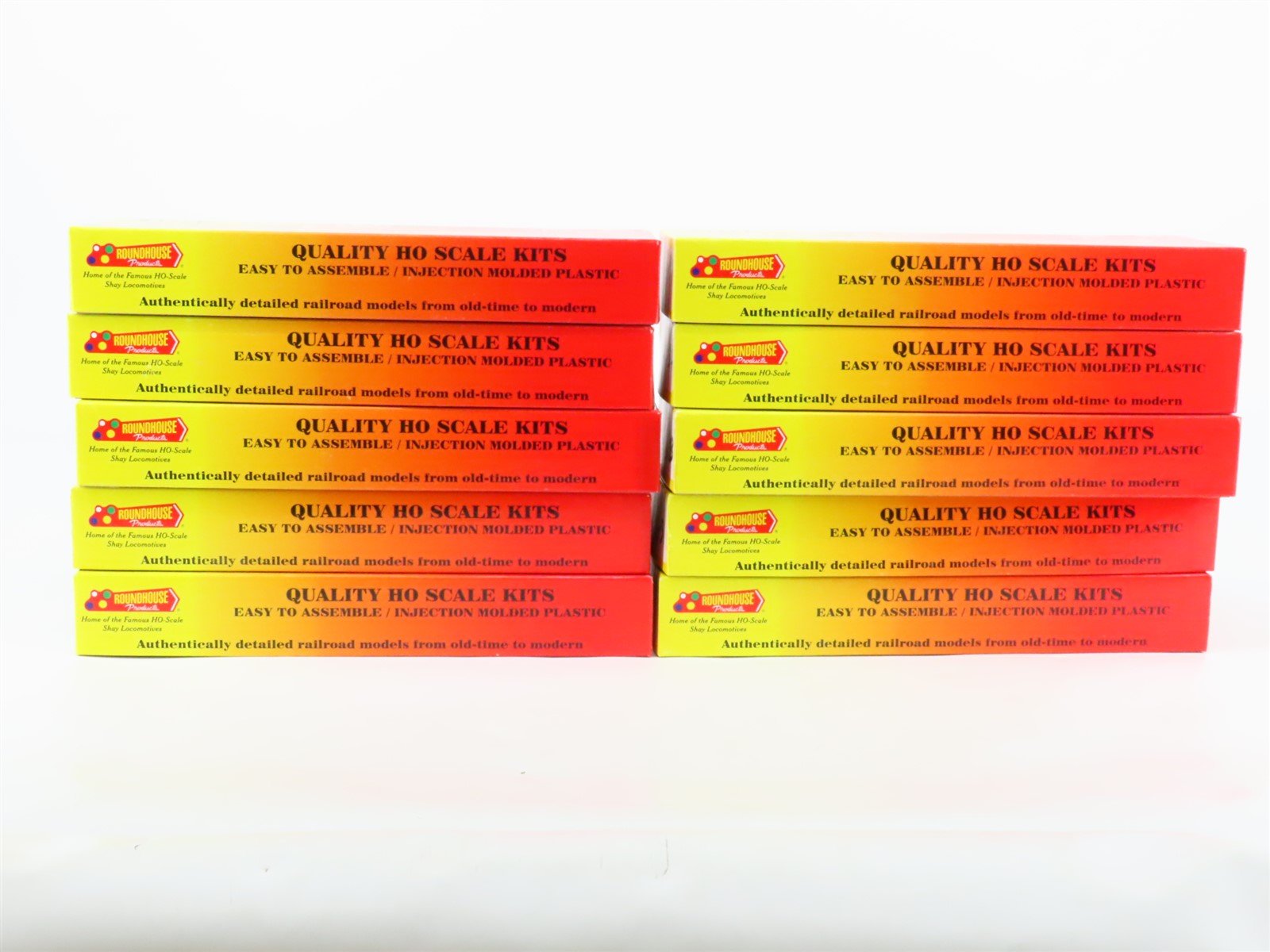 LOT of 10 Roundhouse 10-3/4