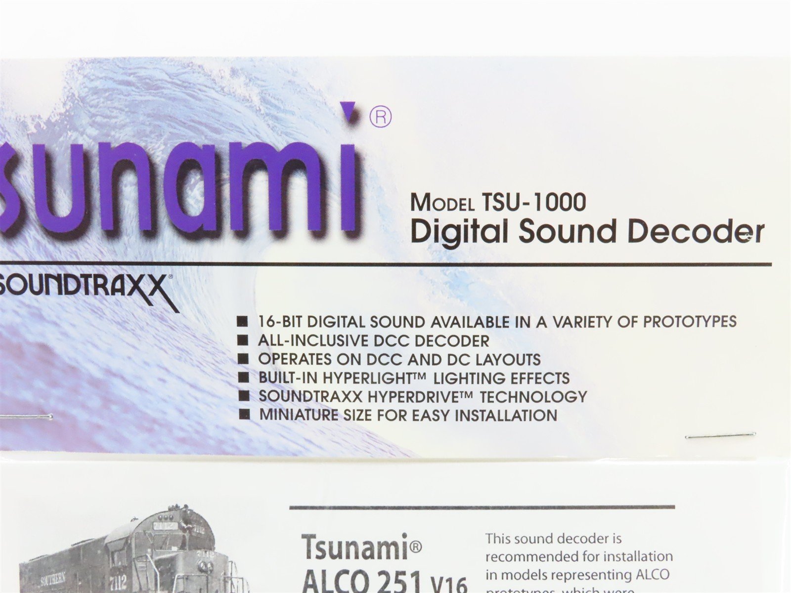 Soundtraxx Tsunami TSU-1000 827106 ALCO 251 (V16) Diesel DCC / SOUND Decoder
