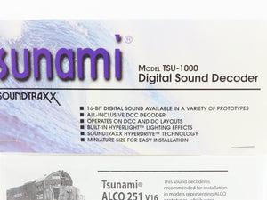 Soundtraxx Tsunami TSU-1000 827106 ALCO 251 (V16) Diesel DCC / SOUND Decoder