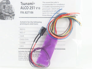 Soundtraxx Tsunami TSU-1000 827106 ALCO 251 (V16) Diesel DCC / SOUND Decoder