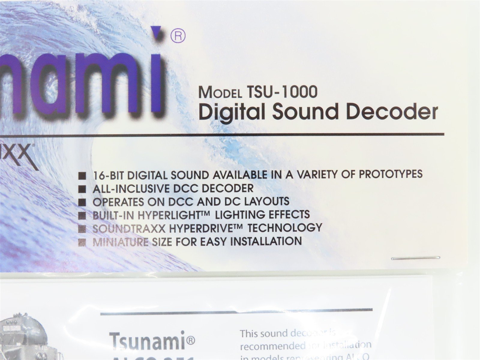 Soundtraxx Tsunami TSU-1000 827106 ALCO 251 (V16) Diesel DCC / SOUND Decoder