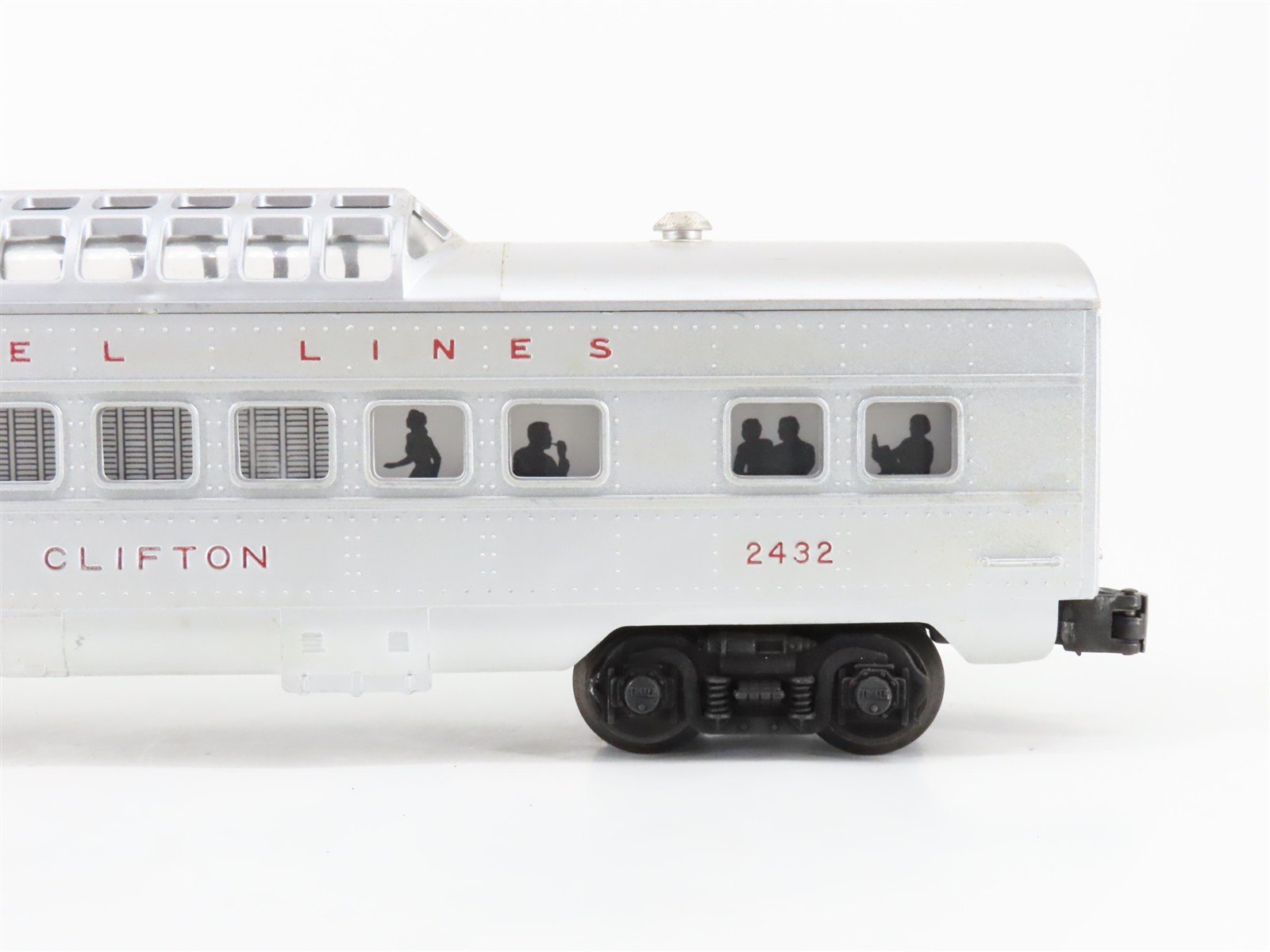 O Gauge 3-Rail Lionel Lines Dome Passenger Car #2432 