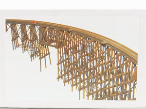 HO Scale JV Models 2016 Curved Trestle Bridge Kit
