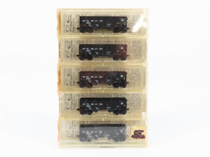 N Kadee Micro-Trains MTL 57082 B&O Baltimore & Ohio 2-Bay Hoppers 5-Pack Sealed