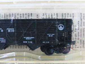 N Kadee Micro-Trains MTL 57082 B&O Baltimore & Ohio 2-Bay Hoppers 5-Pack Sealed