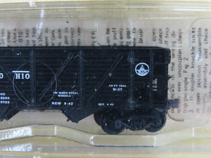 N Kadee Micro-Trains MTL 57082 B&O Baltimore & Ohio 2-Bay Hoppers 5-Pack Sealed