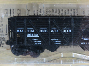 N Kadee Micro-Trains MTL 57082 B&O Baltimore & Ohio 2-Bay Hoppers 5-Pack Sealed