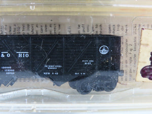 N Kadee Micro-Trains MTL 57082 B&O Baltimore & Ohio 2-Bay Hoppers 5-Pack Sealed