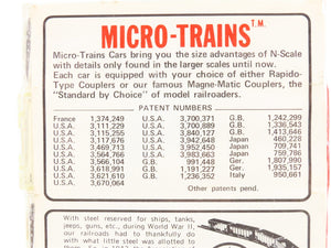 N Kadee Micro-Trains MTL 57082 B&O Baltimore & Ohio 2-Bay Hoppers 5-Pack Sealed