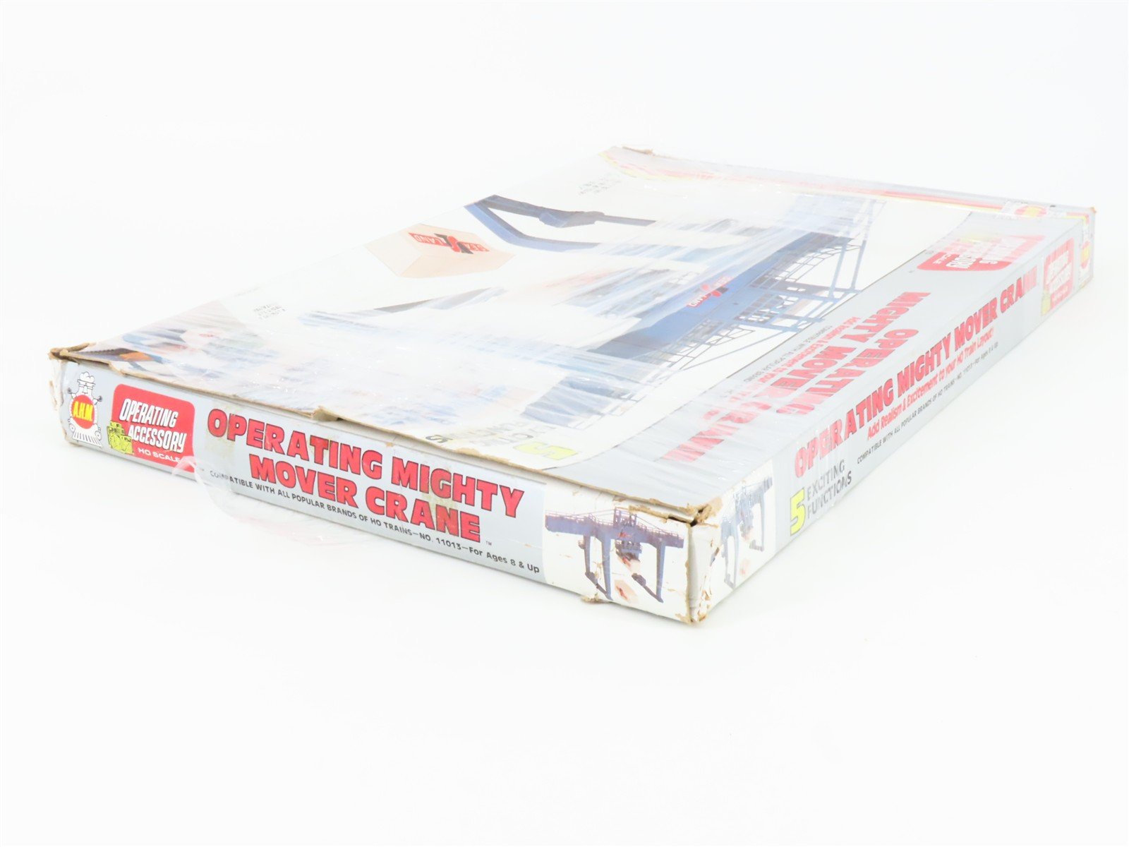 HO Scale AHM 11013 Sealand Operating Mighty Mover Crane