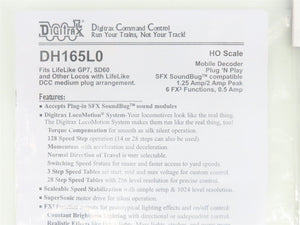 LOT of 2 Digitrax DH165L0 DCC 8-Pin Mobile Decoder for HO Life-Like Diesels