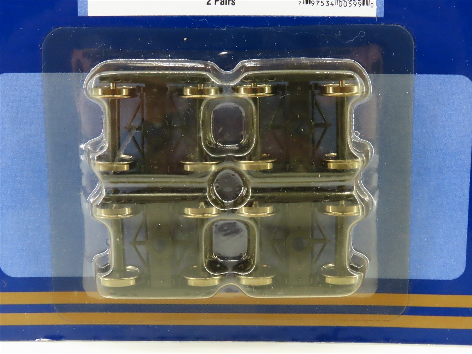 LOT of 2 HO 1/87 Athearn Genesis ATHG4599 100-Ton Roller Bearing Trucks 4-Pairs