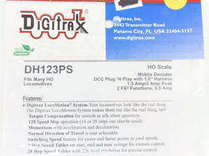 LOT of 3 Digitrax DH123D & DH123PS DCC Mobile Decoder for HO Scale