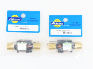 LOT of 2 HO 1/87 Athearn ATH84086 High Performance Motors w/Flywheels For DCC