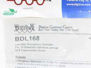 Digitrax BDL168 LocoNet 16-Section Occupancy Detector