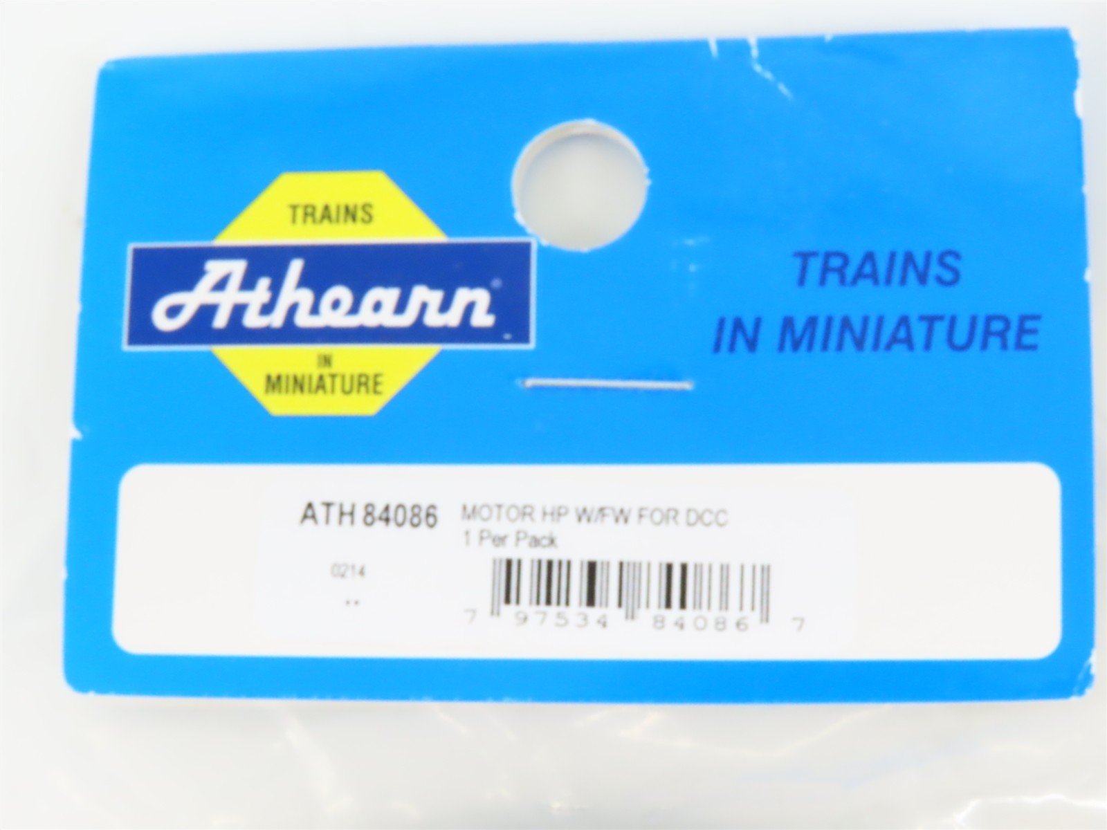 LOT of 2 HO 1/87 Athearn ATH84086 High Performance Motors w/Flywheels For DCC