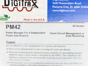 Digitrax PM42 Quad Power Manager