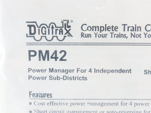 Digitrax PM42 Quad Power Manager