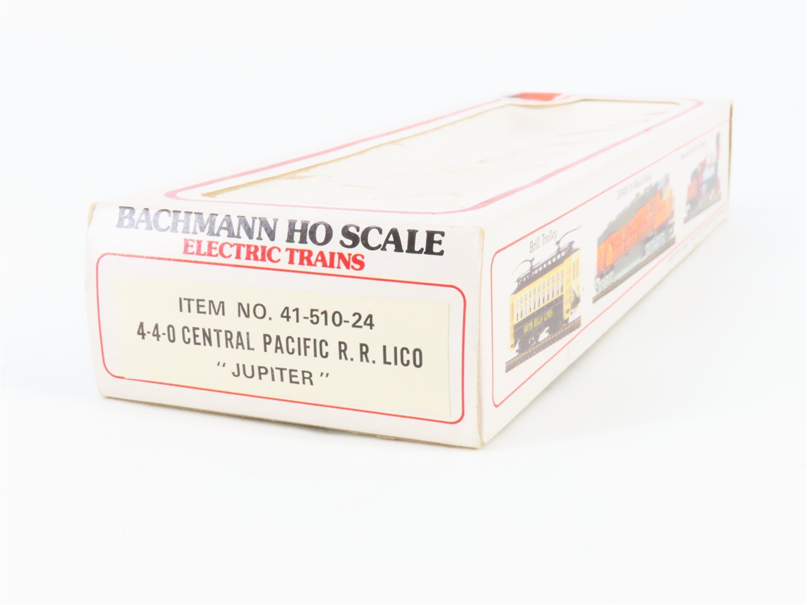 HO Scale Bachmann 41-510-24 Central Pacific Steam Locomotive #60 