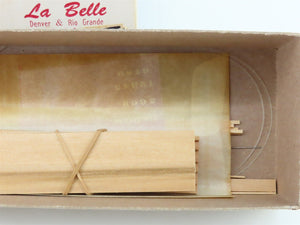 HOn3 Scale La Belle Kit #35 D&RGW Rio Grande Railroad Stock Car