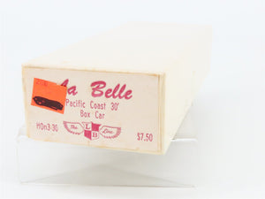 HOn3 Scale La Belle Kit #30 Pacific Coast 30' Box Car